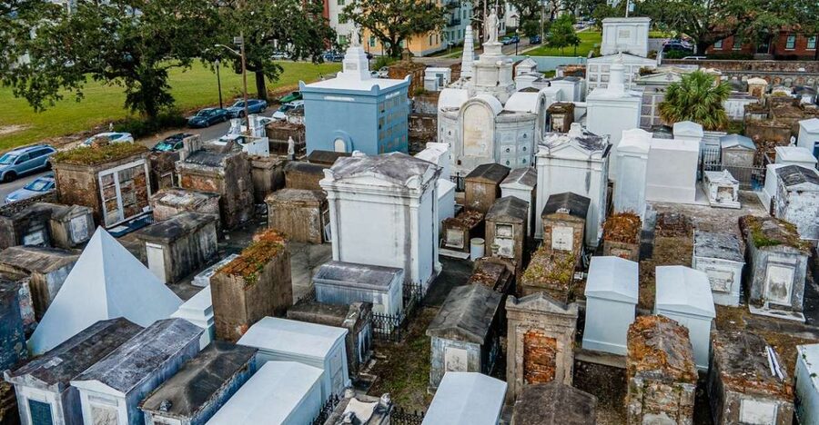 New Orleans: Walking Tour Inside St. Louis Cemetery No. 1 - Meeting at Basin Street Station