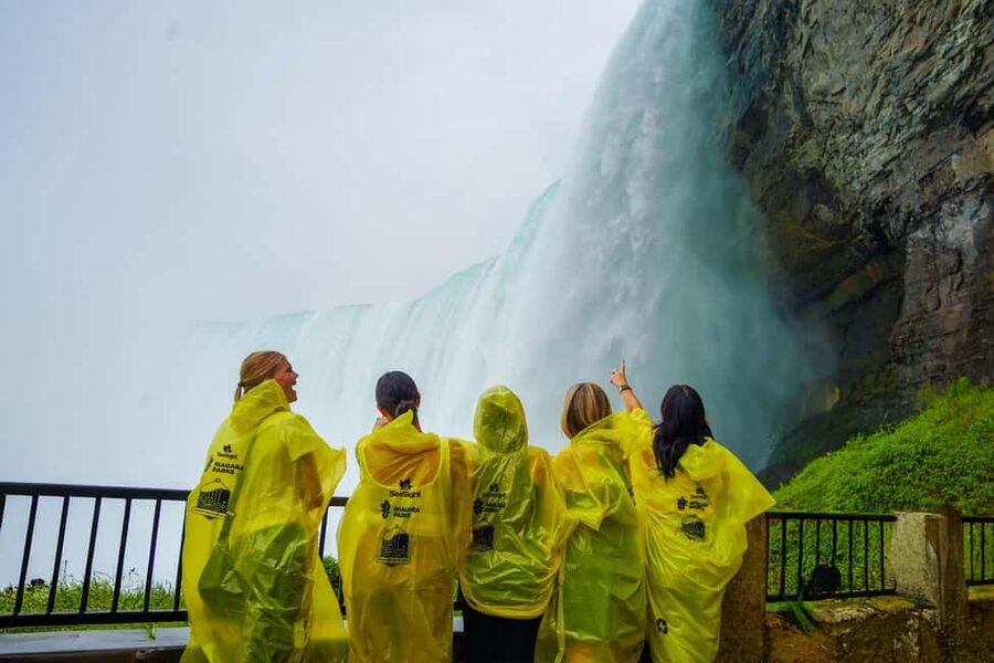 Niagara Falls: Walking Tour, Journey Behind Falls, & Cruise - Going behind the falls at 125 feet below ground