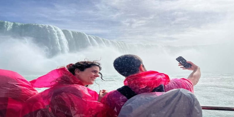 Niagara Falls: Walking Tour, Journey Behind Falls, & Cruise - The Voyage to the Falls cruise and the wettest views
