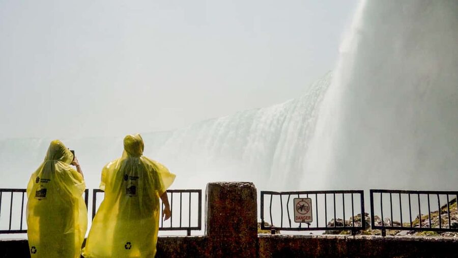 Niagara Falls: Walking Tour, Journey Behind Falls, & Cruise - Starting at Skylon Tower, 520 feet above the river