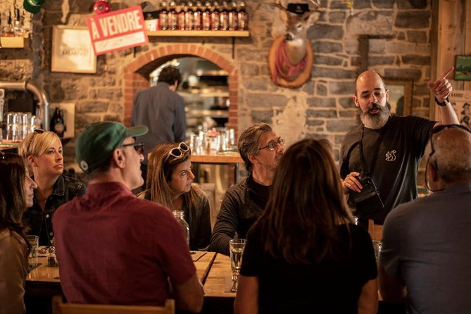 Old Quebec City Food Tour with 10+ Autentic Local Tastings - Brisket, gravy, and a local wine at BEClub Bistro