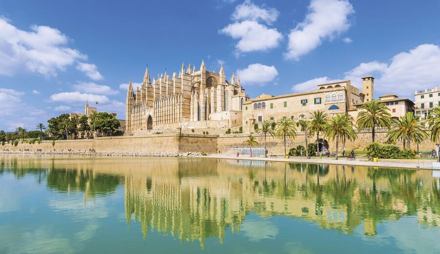 Palma de Mallorca: City Walking Tour with The Cathedral - S’Hort del Rei and the city’s medieval roots