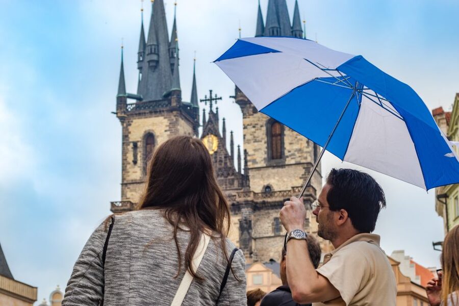 Prague: 3-Hour Walking Tour of Old Town & Prague Castle - Crossing Charles Bridge with the stories intact