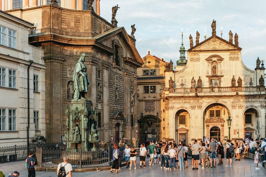 Prague: Ghost Walking Tour Where Legends Come To Life - Prague Old Town after dark