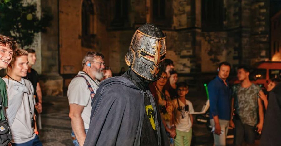 Prague: Ghost Walking Tour Where Legends Come To Life - Mariánské náměstí and the narrow lanes