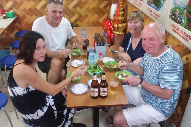 Private Hanoi Street Food Walking Tour With Real Foodie - Tiny stools and real street-level dining