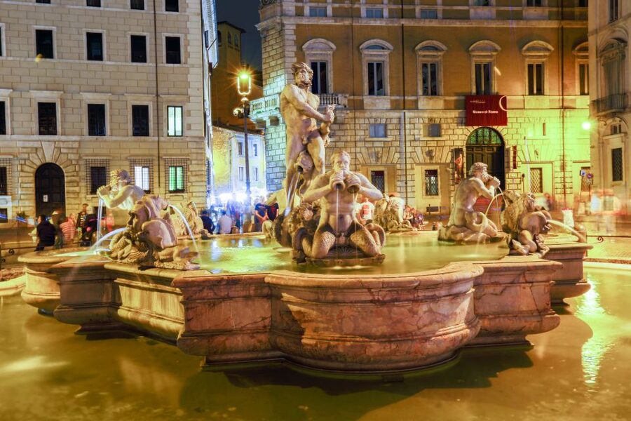 Rome: Guided City Center Evening Sightseeing Walking Tour - Piazza della Rotonda and the Pantheon exterior