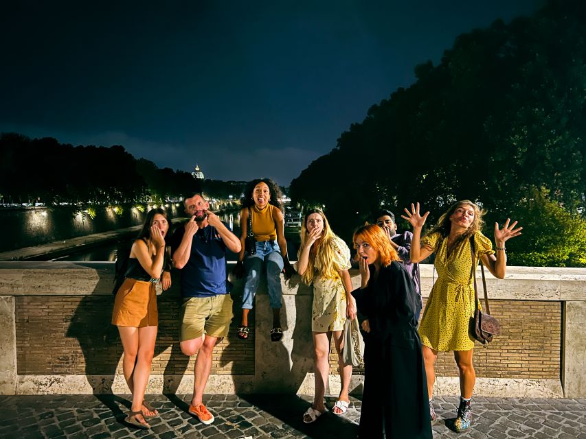 Rome: Paranormal Night Walking Tour & Secret Backstreets - Ponte Sisto brings the river into the story