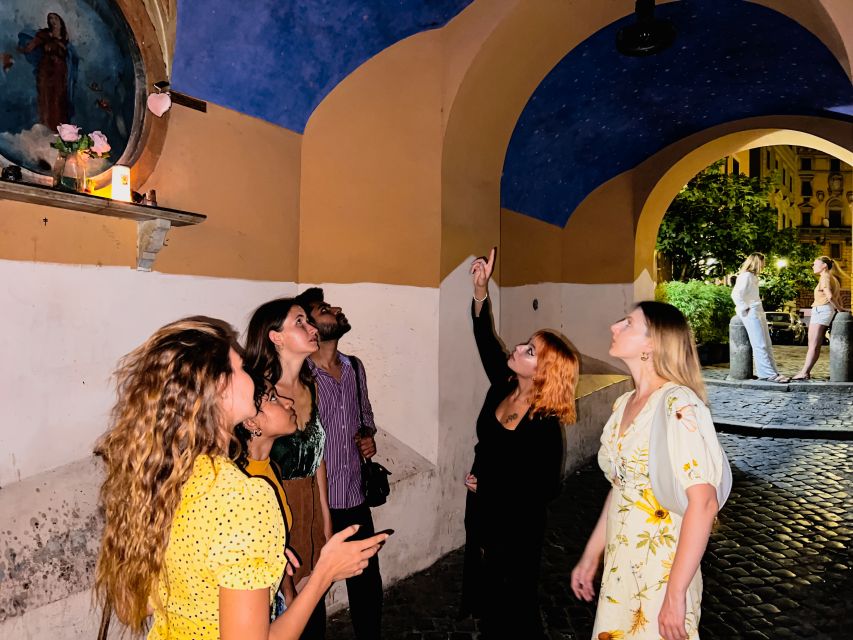 Rome: Paranormal Night Walking Tour & Secret Backstreets - Santa Maria dell’Orazione e Morte gets properly macabre