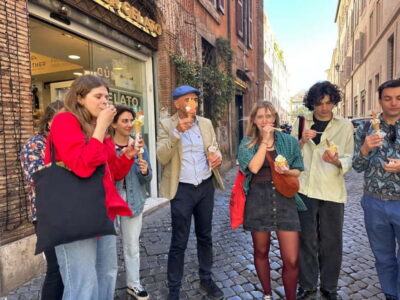 Trastevere Street Food Walking Tour with Local Expert