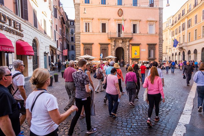 Rome Walking Tour with Piazza Navona, Trevi Fountain and Pantheon - The Spanish Steps finish the route with a view