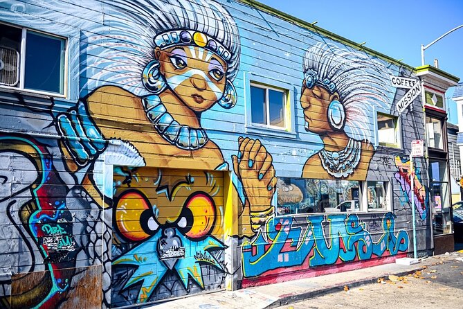 San Francisco Authentic Food Tour with 5 Locals Favorites Dishes - Murals, houses, and stories between bites