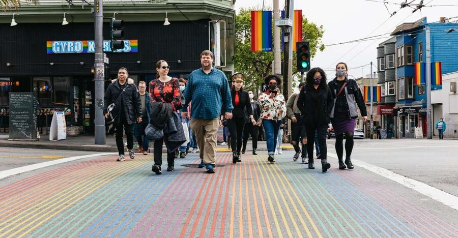 San Francisco: Castro LGBTQ Walking Tour - Meeting at the Big Rainbow Flagpole
