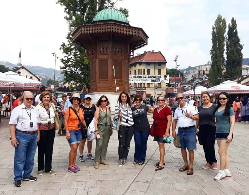 Sarajevo: Grand Walking Tour Through Time and Cultures - Emperor’s Mosque and Sarajevo’s religious map