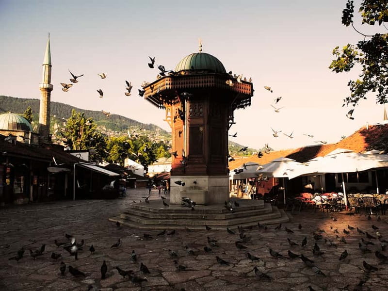 Sarajevo: Grand Walking Tour Through Time and Cultures - Latin Bridge and the road to World War I