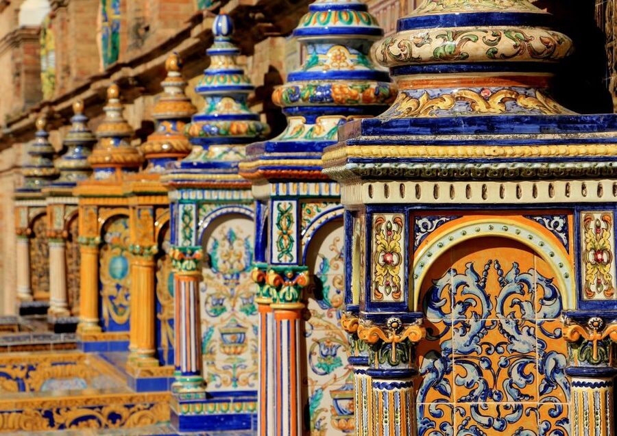 Seville: Small-Group City Highlights Walking Tour - The Alcázar from the outside