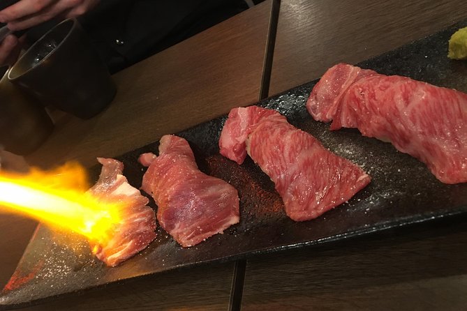 Shibuya Meltdown Nightlife Tour: All-You-Can-Drink Bar Hopping - First food stop: Niku Yokocho and the indoor alley