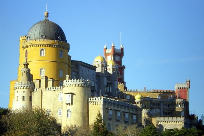 Sintra & Cascais Day Tour with Pena Palace Entry and Gardens Walk - Pena Palace and the uphill garden walk