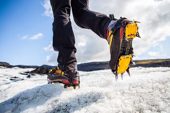 Sólheimajökull Glacier Hike – Adventure in a Small Group - Crevasses, ice holes, and glacier water