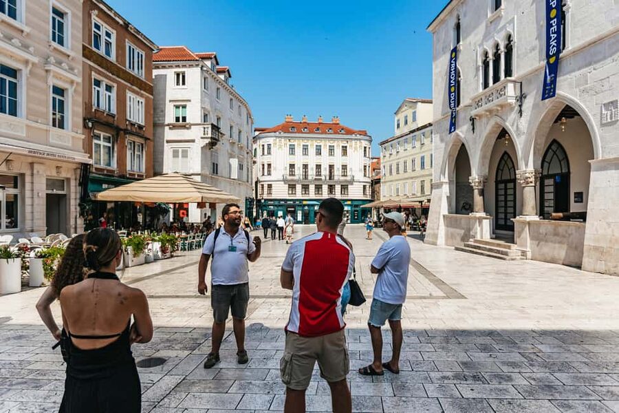 Split: Diocletian Palace & Old Town Guided Walking Tour - The 15th-Century Town Hall and Fruit Square