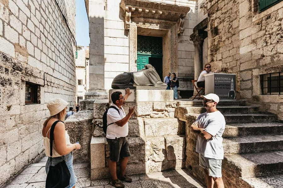 Split: Diocletian Palace & Old Town Guided Walking Tour - Entering Through Diocletian’s Palace Gates
