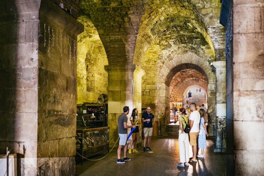 Split: Old Town and Diocletian Palace Walking Tour - Saint Domnius Cathedral and the palace’s changing purpose