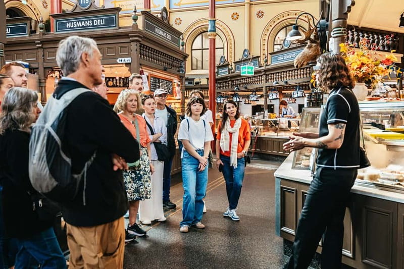 Stockholm: Swedish Food Guided Walking Tour - Walking from the old market into modern Stockholm