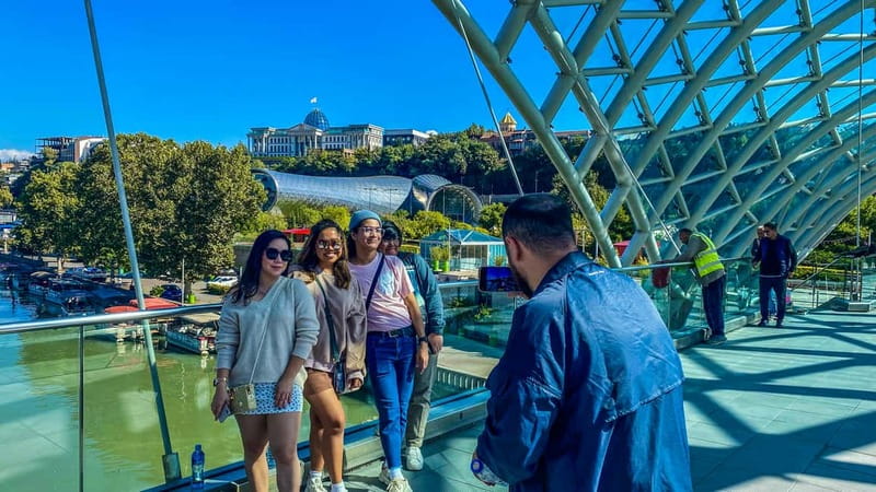 Tbilisi: City Highlights Guided Walking Tour - Europe Square, Rike Park, and the ride above the city