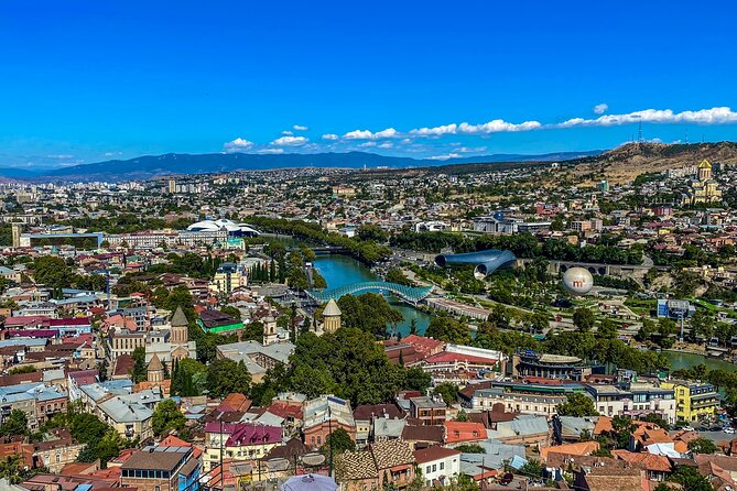Tbilisi Walking Tour Including Cable Car and Traditional Bakery - The Bridge of Peace and Tbilisi’s old churches
