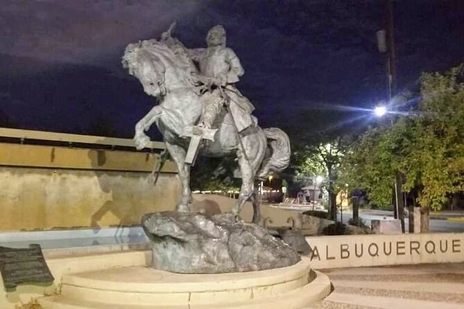 The Original 8pm Ghost Tour of Old Town Albuquerque - since 2001 - Stop 7: Back alleys, pathways, and Old Town’s secret corners