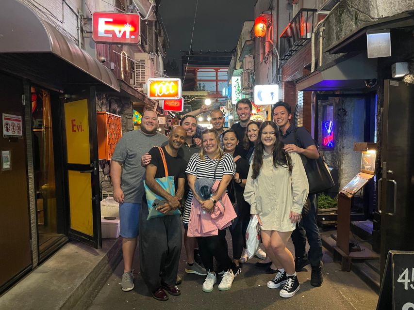Tokyo: Shinjuku Local Bar and Izakaya Guided Walking Tour - Drinks, food, and Japanese drinking customs