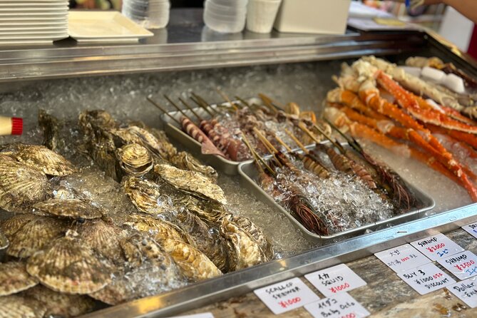 Tokyo: Tsukiji Fish Market Food and Walking tour - Entering Tsukiji Fish Market
