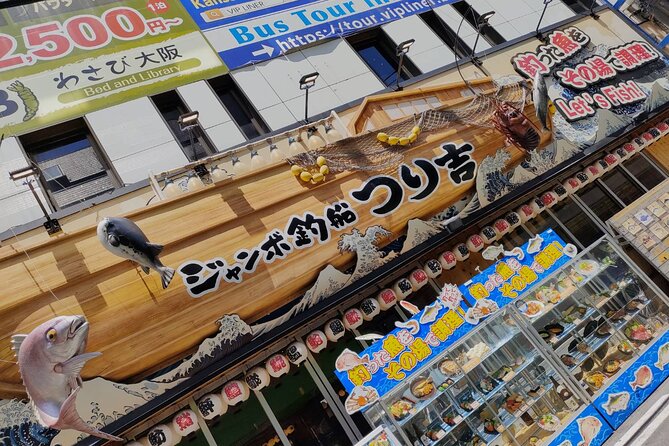 Ultimate Osaka Walking Tour: Castle, Dotonbori & Hidden Gems - Kuromon Market, Osaka’s food center