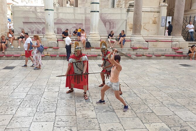 Walking Tour of Split and Diocletian's Palace - Passing the Old Split Synagogue