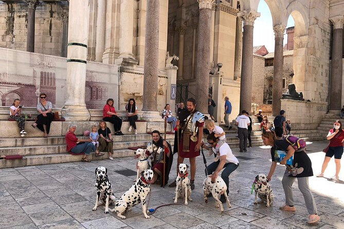 Walking Tour of Split and Diocletian's Palace - The Vestibule and the Sound of Dalmatian Song