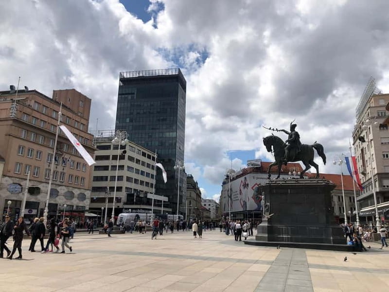 Zagreb: City and WWII Tunnels Walking Tour - Lotrščak Tower, St. Mark’s Church, and Stone Gate